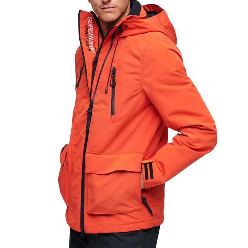 Cortavientos con Capucha Superdry Ultimate Naranja para Hombre 2/2