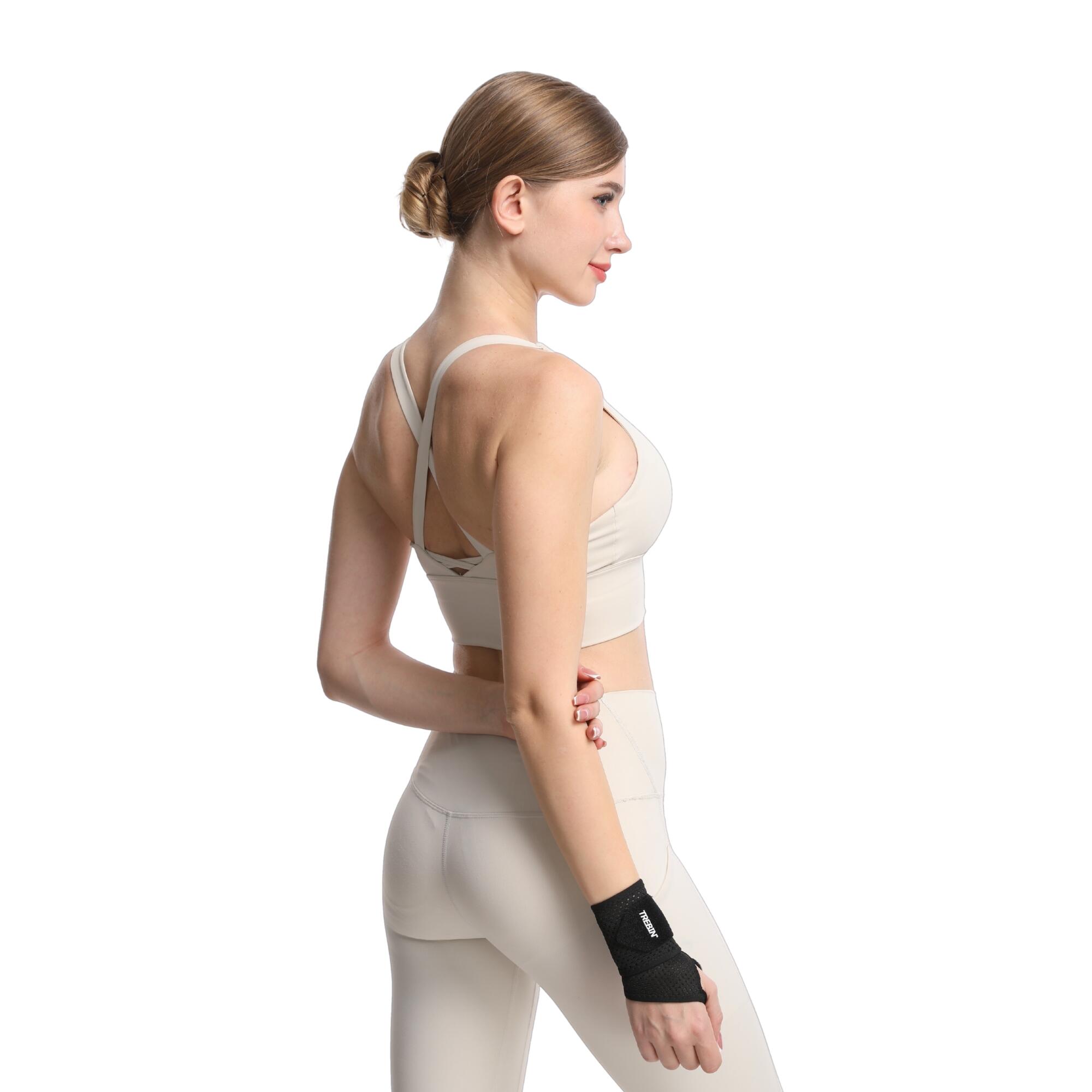 Orthèse Poignet – Soutien & Compression – Noir – Taille Unique 6/7