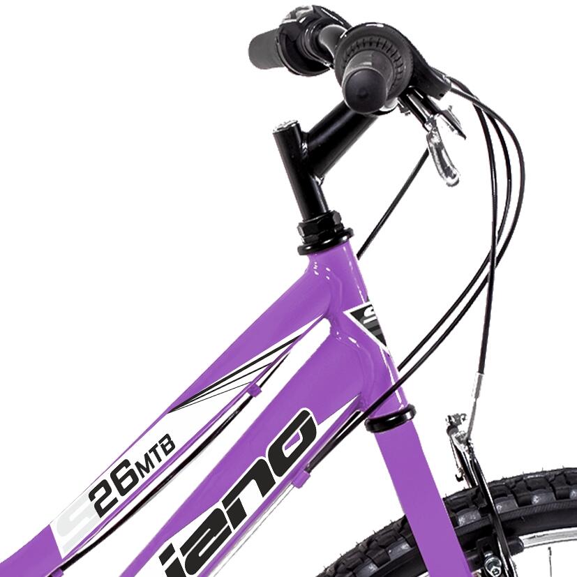 Bicicleta de montanha 26" Feminina 18 velocidades 3/4