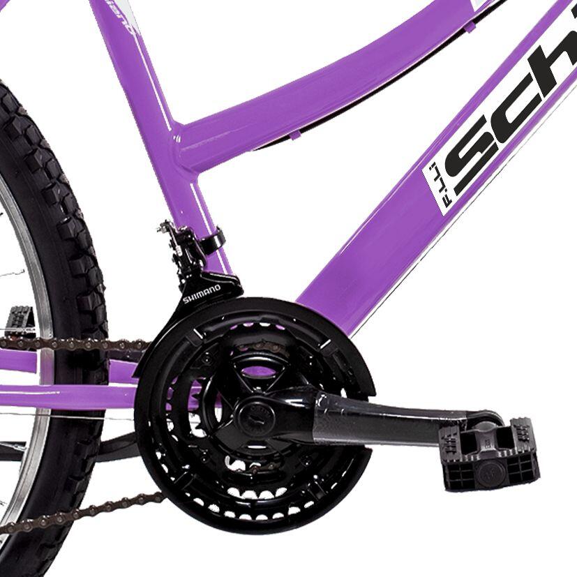 Bicicleta de montanha 26" Feminina 18 velocidades 2/4
