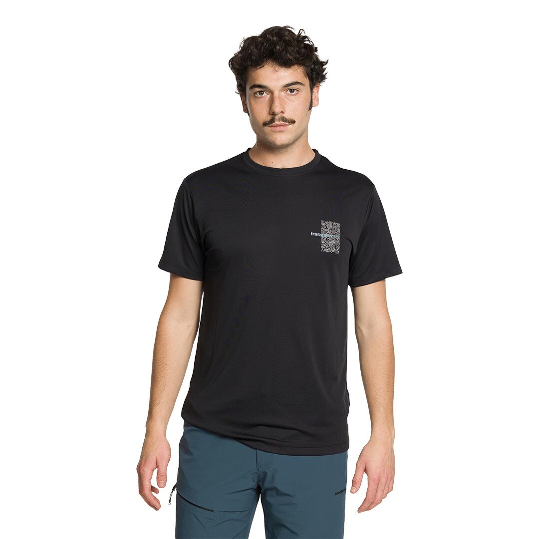 Camiseta para Hombre Trangoworld Keilor Negro 2/5