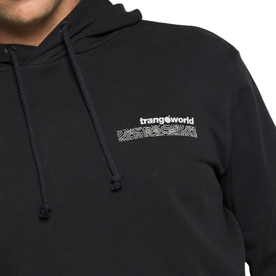 Sudadera para Hombre Trangoworld Meppel Negro 5/5