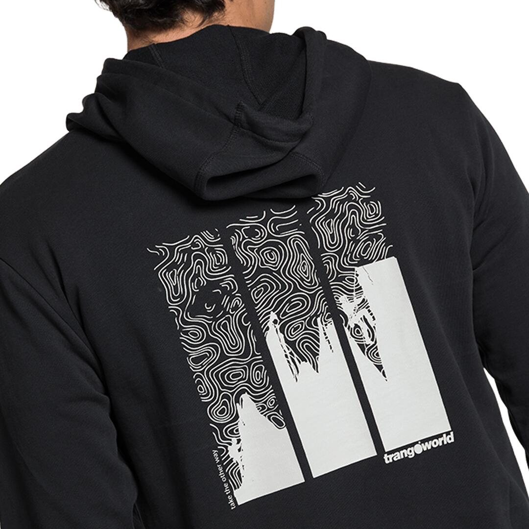 Sudadera para Hombre Trangoworld Meppel Negro 4/5