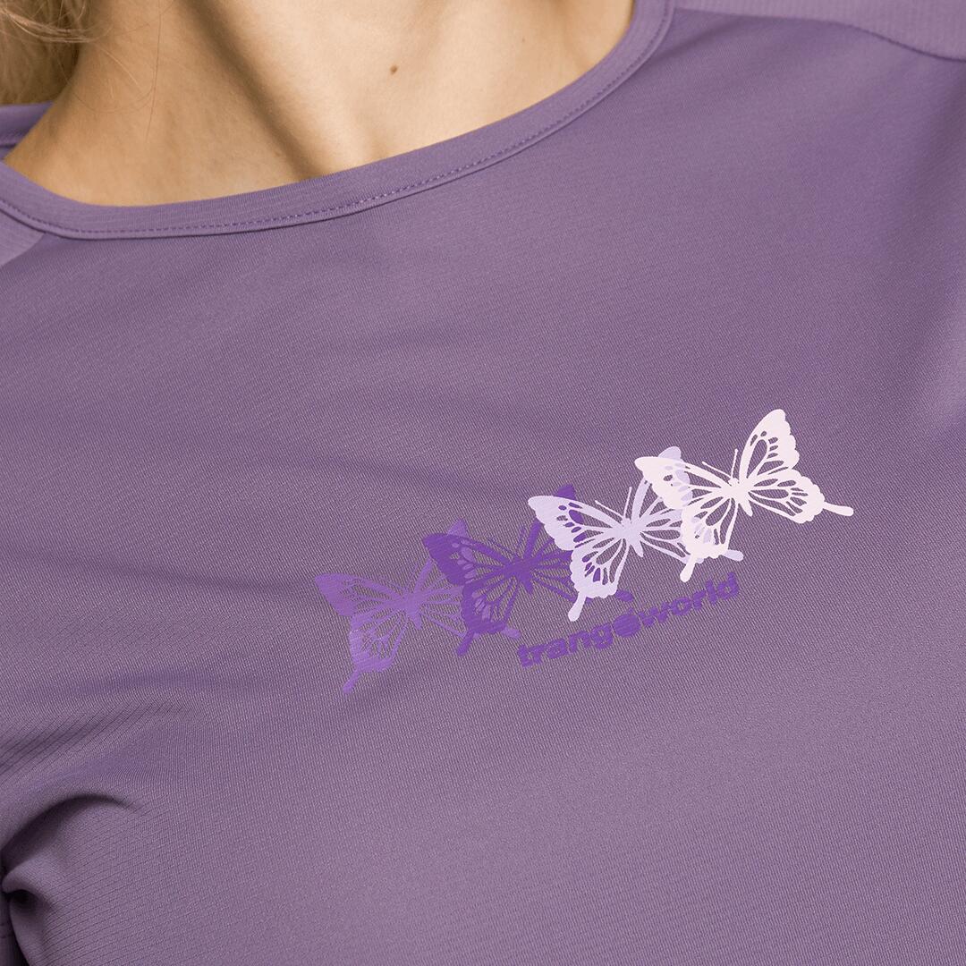 Camiseta para Mujer Trangoworld Kempsey Morado 4/4