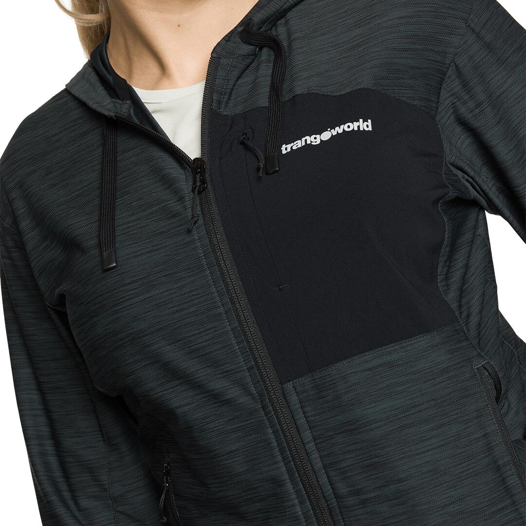 Chaqueta para Mujer Trangoworld Bompas Negro 5/5