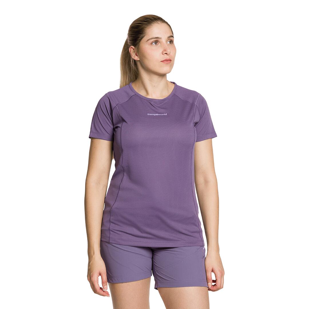 Camiseta para Mujer Trangoworld Demba Morado 2/4