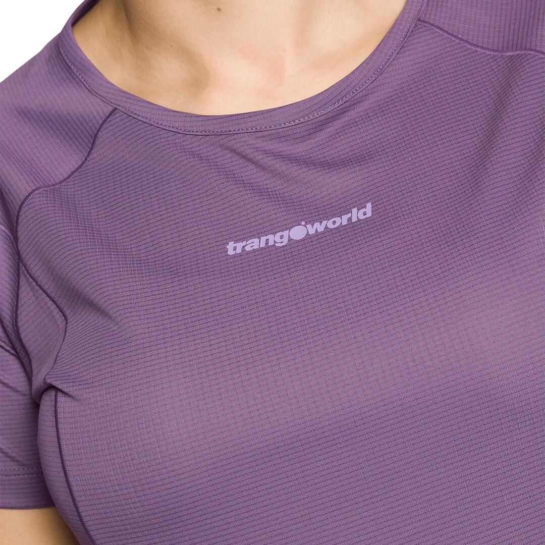 Camiseta para Mujer Trangoworld Demba Morado 4/4