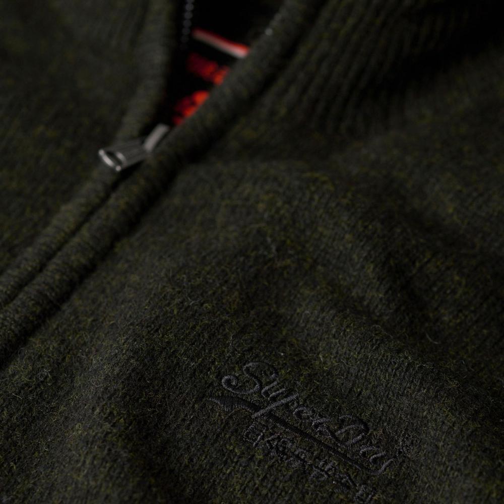 Pull Vert Foncé Superdry Essential 2/2