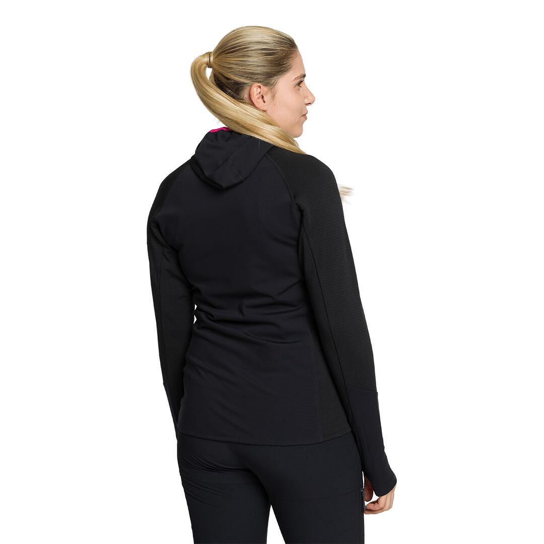 Chaqueta para Mujer Trangoworld Marle Negro 3/6