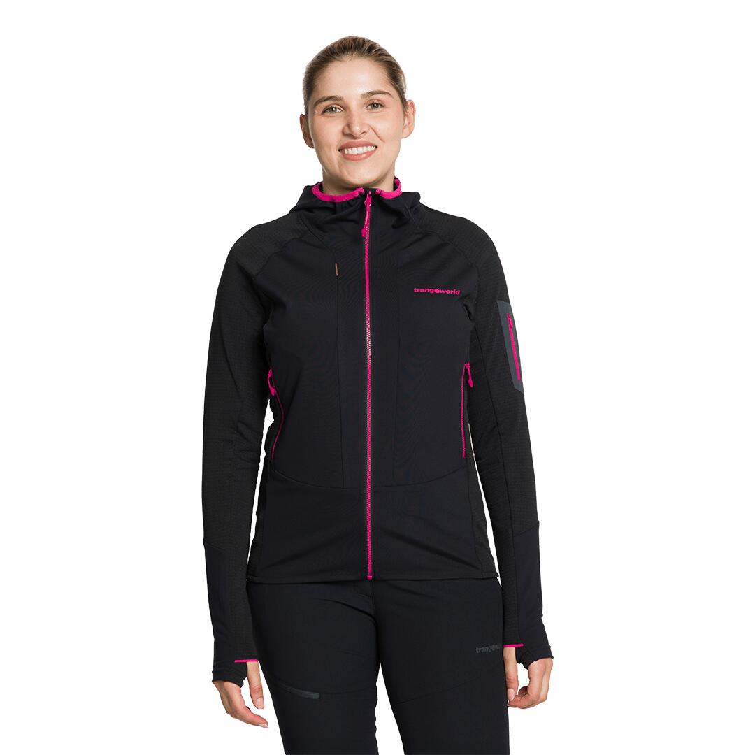 Chaqueta para Mujer Trangoworld Marle Negro 2/6