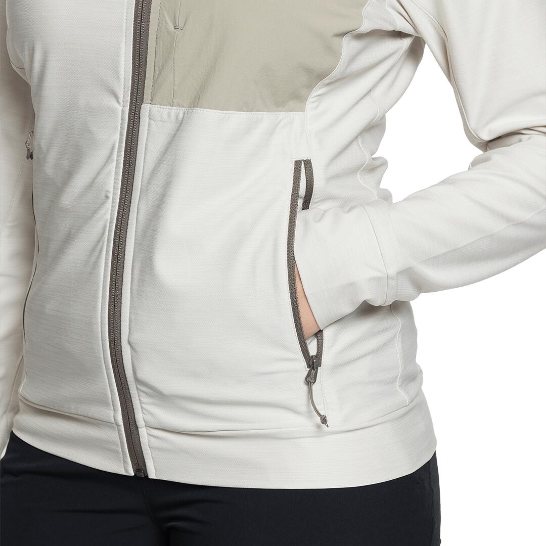 Chaqueta para Mujer Trangoworld Bompas Gris/Marrón 5/5