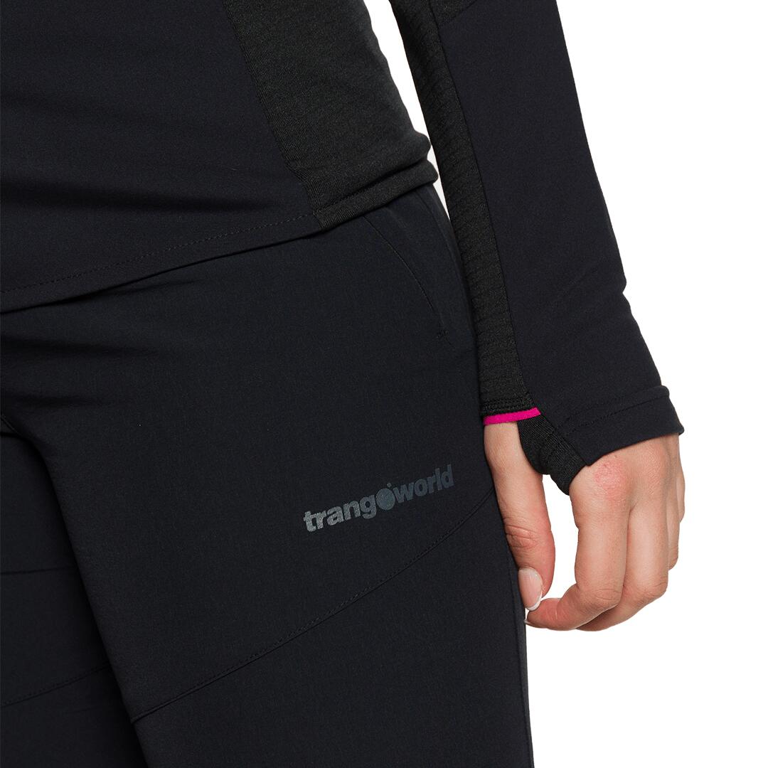 Chaqueta para Mujer Trangoworld Marle Negro 6/6