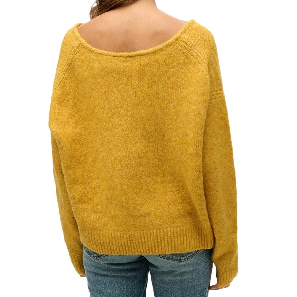 Pull Jaune Femme Superdry Oversized 2/2