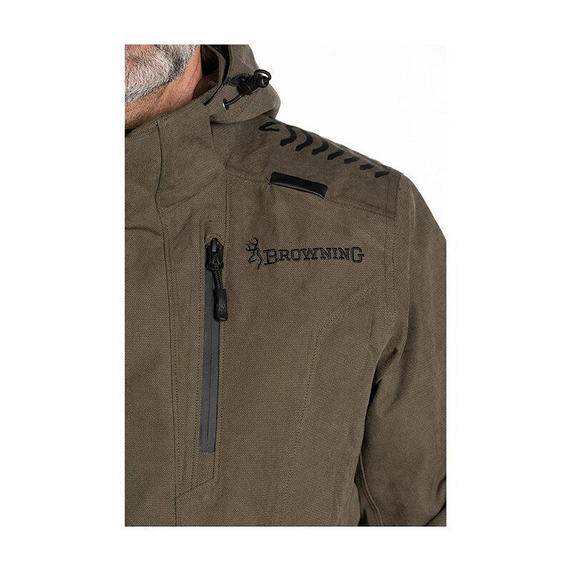 Chaqueta de caza impermeable transpirable Hombre - XPO PRO RF verde 2/7