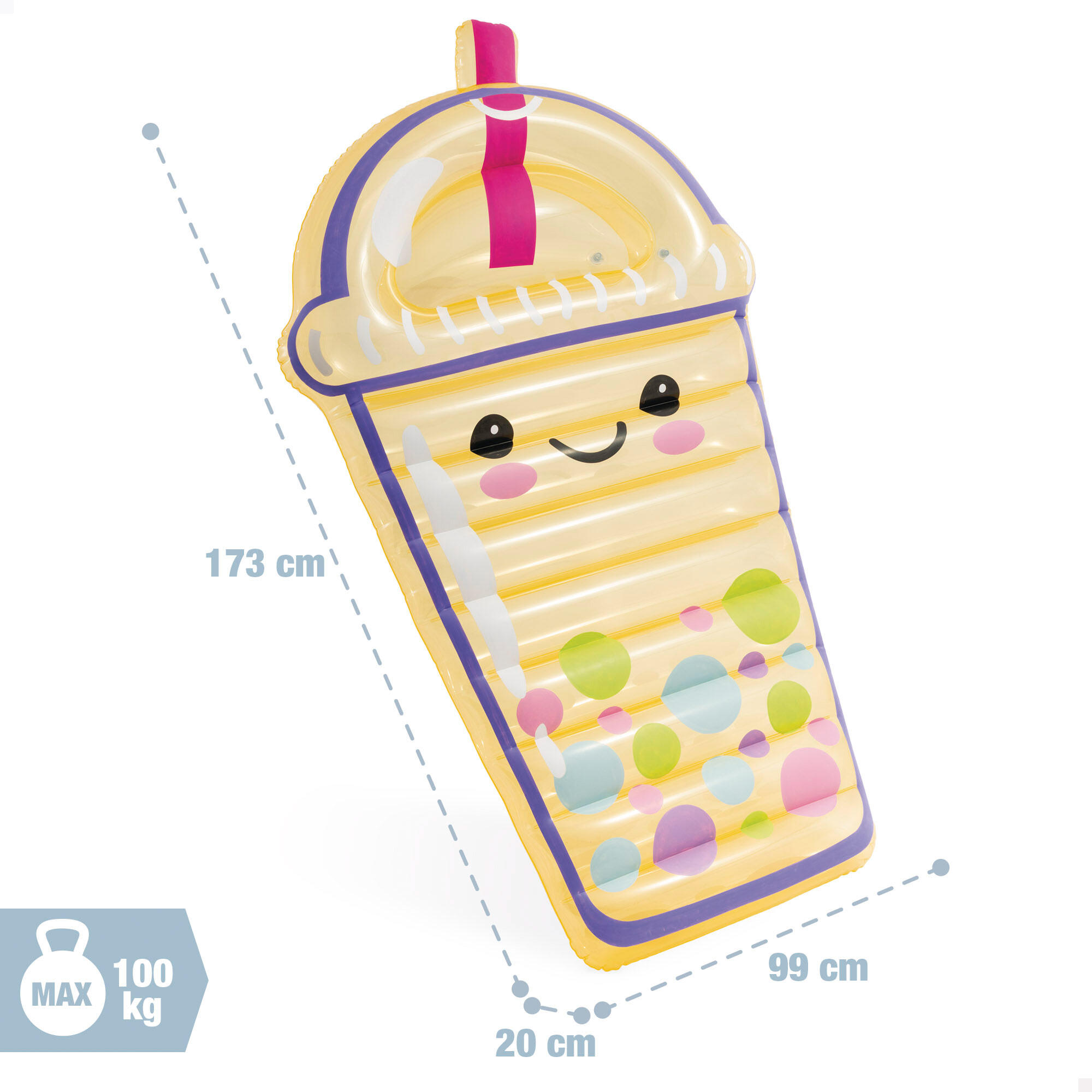 INTEX Colchoneta hinchable vaso de té 4/6