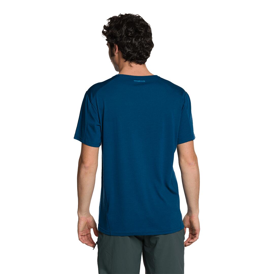 Camiseta para Hombre Trangoworld Arvieux Azul 3/4
