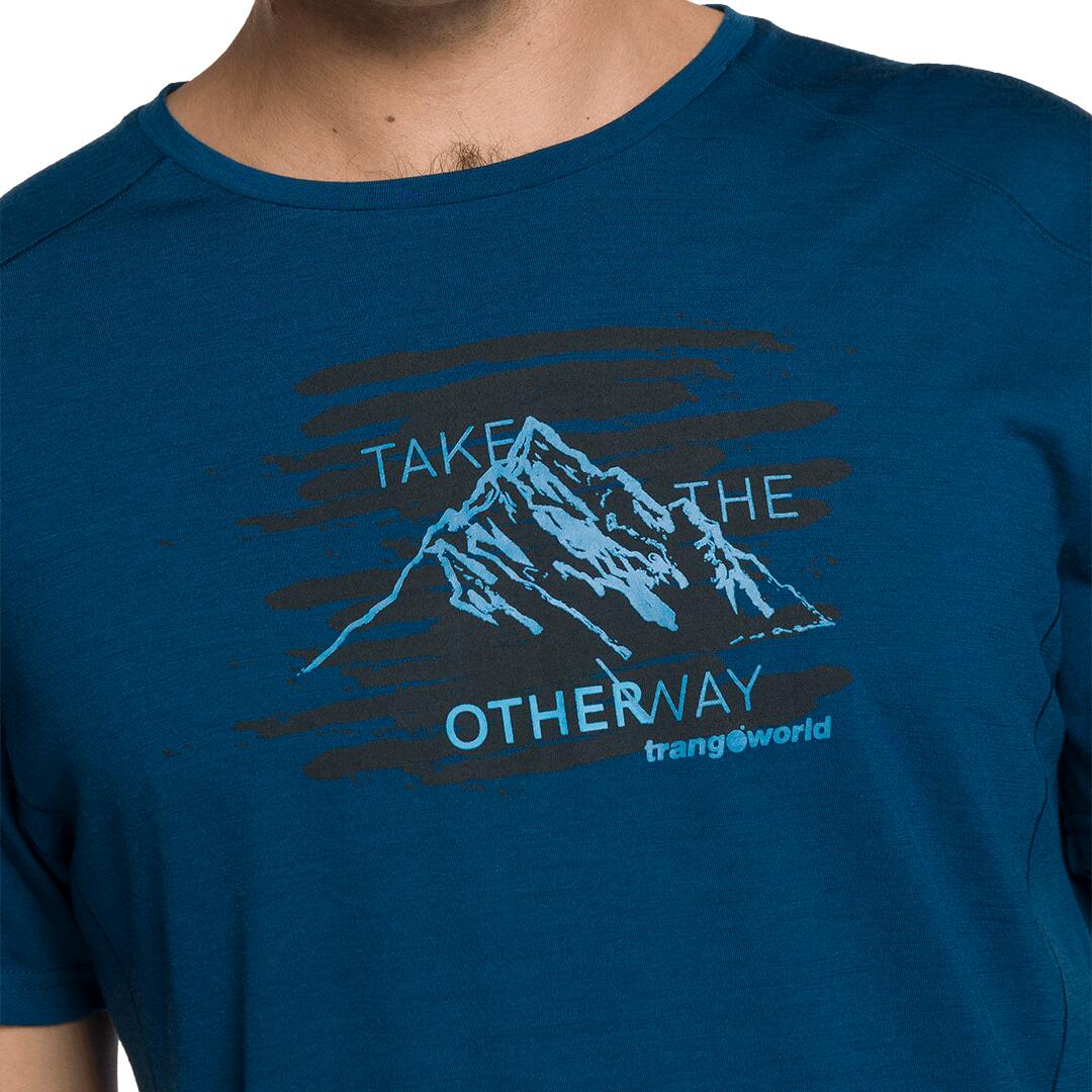 Camiseta para Hombre Trangoworld Arvieux Azul 4/4