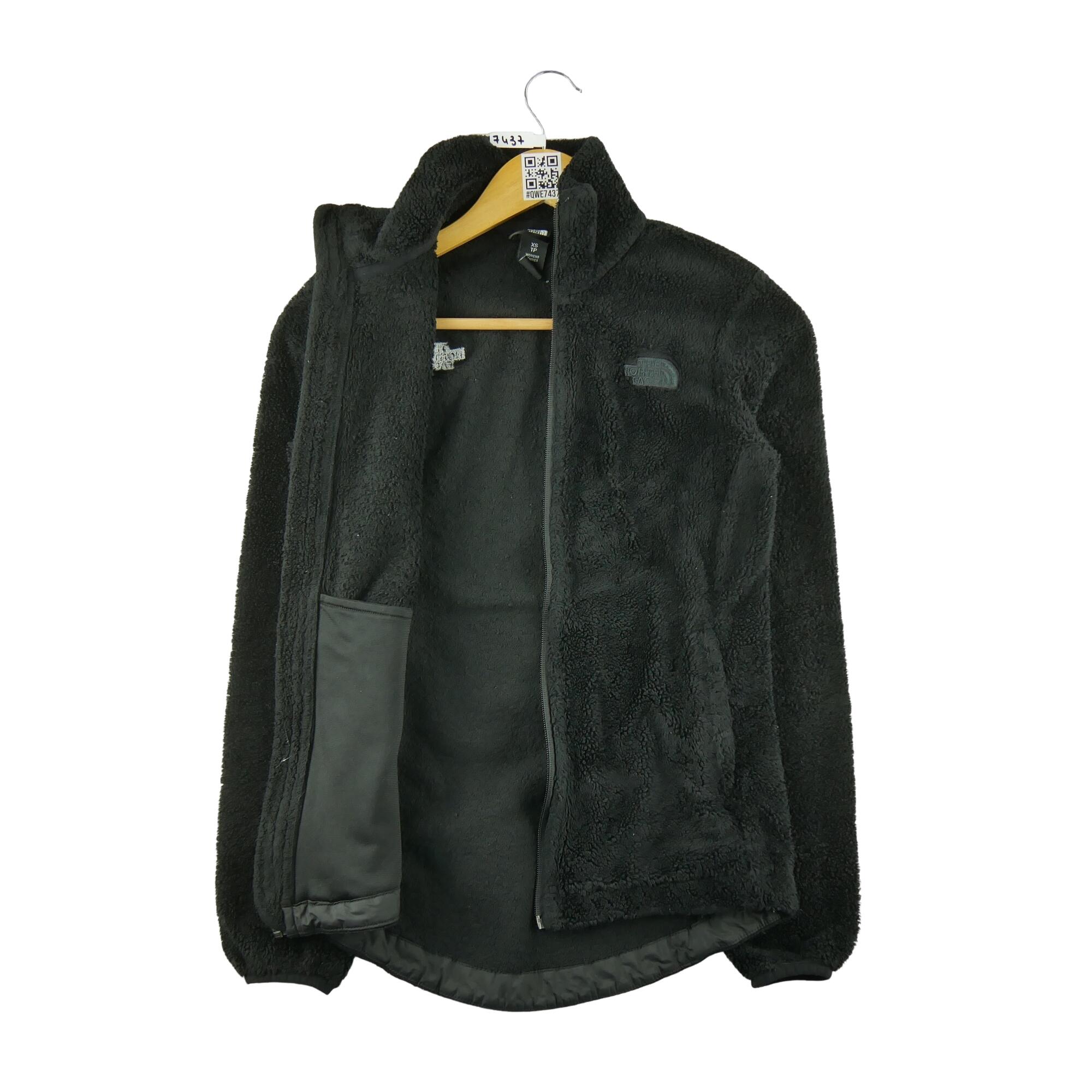 Seconda Mano - Giacca in pile nero TNF Osito da donna - Stato eccellente 3/7