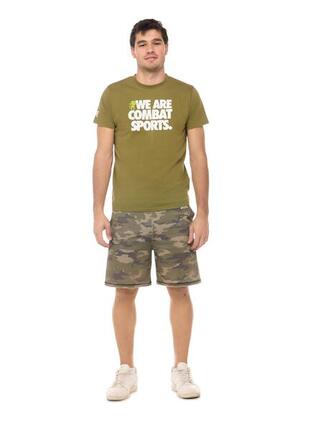 Ensemble complet homme avec t-shirt et short camouflage Leone Summer Style
