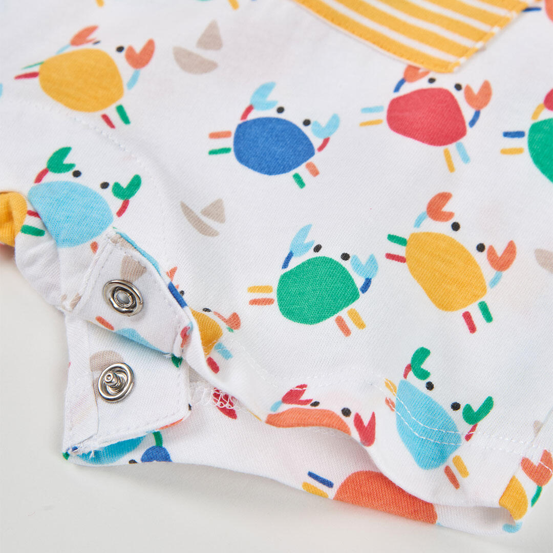 Peleles de verano de gimnasia bebé niño boboli multicolor 4/4