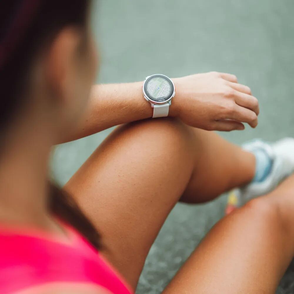 Premium Multisportuhr - GPS, Karten, SpO2, EKG - Vantage V3 Weiß-Aprikose 7/7