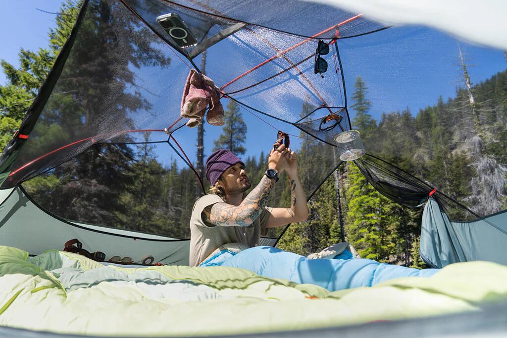 MSR Hubba Hubba LT - 3 Persoons Backpacktent - Sandstone 3/6