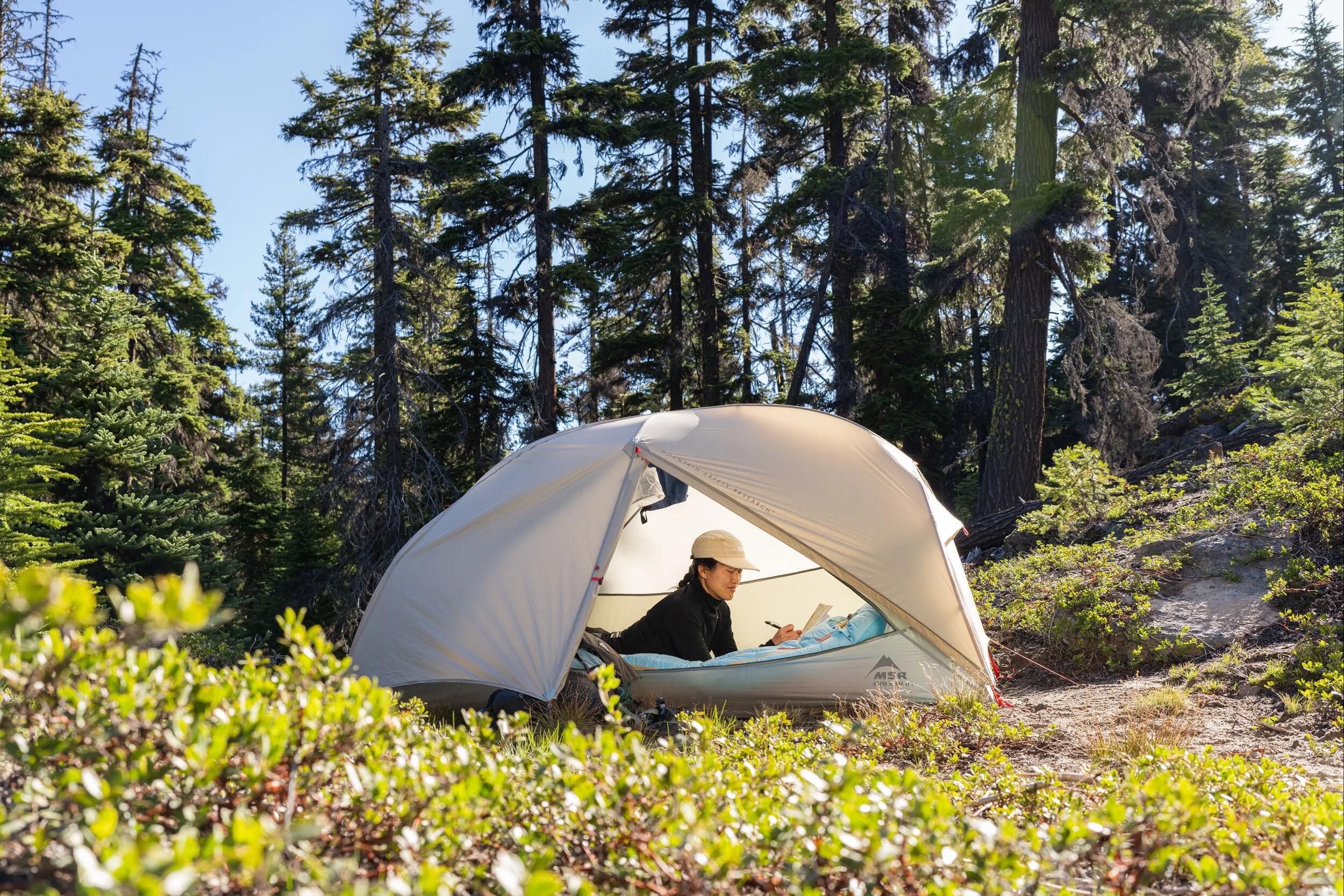 MSR Hubba Hubba LT - 3 Persoons Backpacktent - Sandstone 6/6