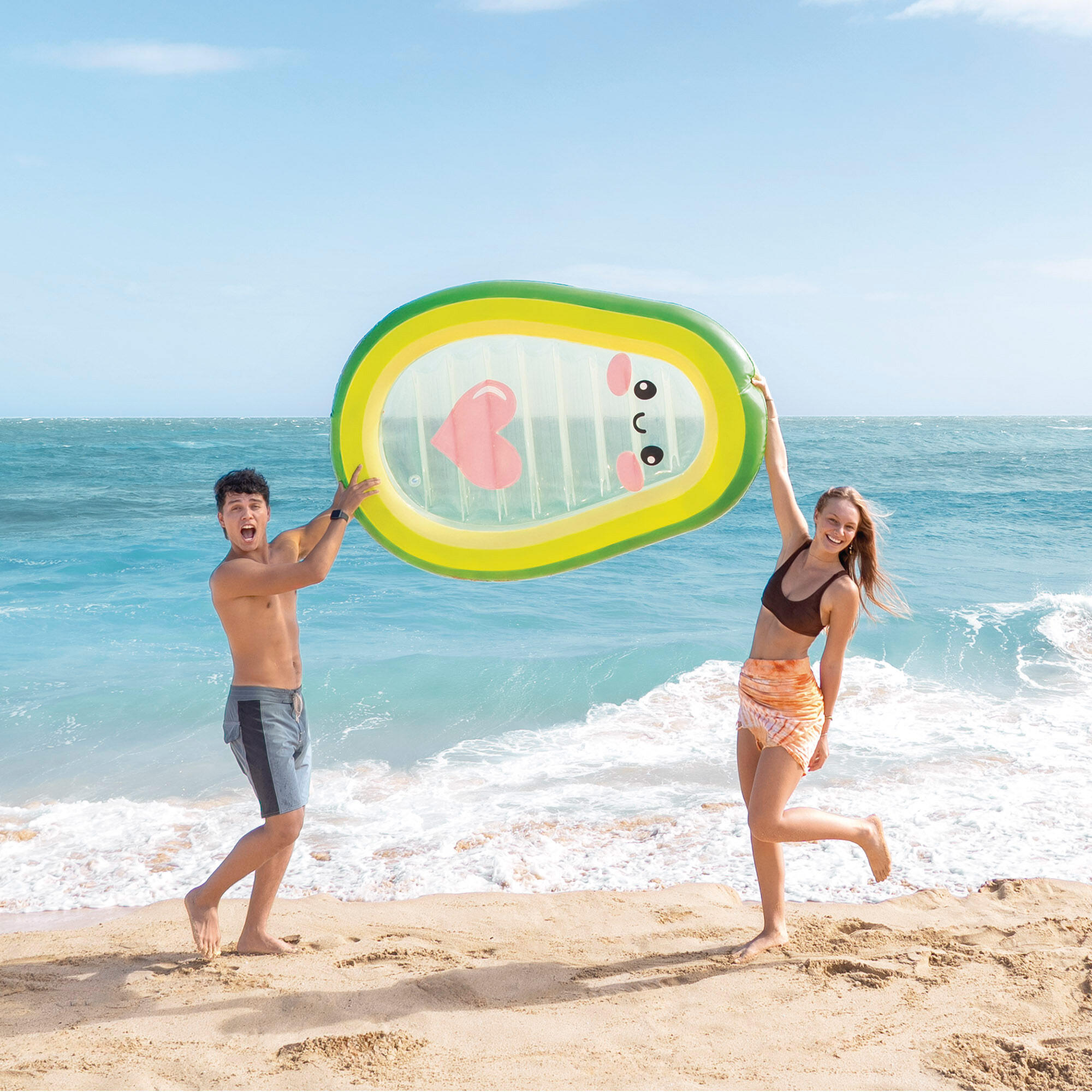 INTEX Colchoneta hinchable aguacate 2/7