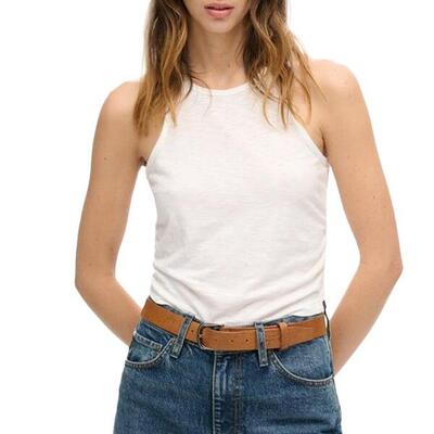 Superdry dames witte top met ruches