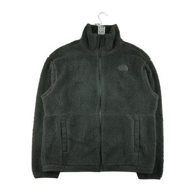 Tweedehands - dames sherpa tnf zwart fleece jas - als nieuw