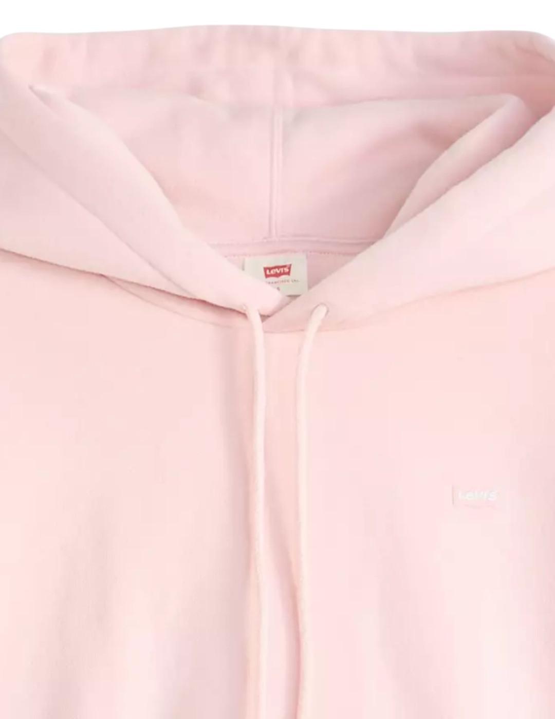 Sudaderas jerseys polares para Mujer Levis Everiday  Rosa 5/5