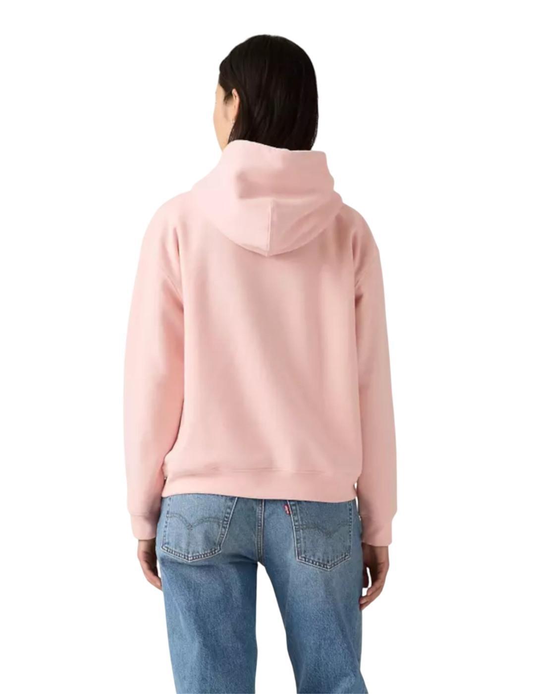 Sudaderas jerseys polares para Mujer Levis Everiday  Rosa 4/5
