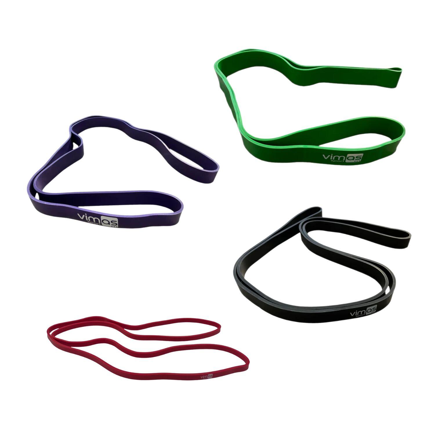 PACK BANDAS DE RESISTENCIA EXTRA LIGERA-LIGERA-MEDIA-FUERTE 2/3