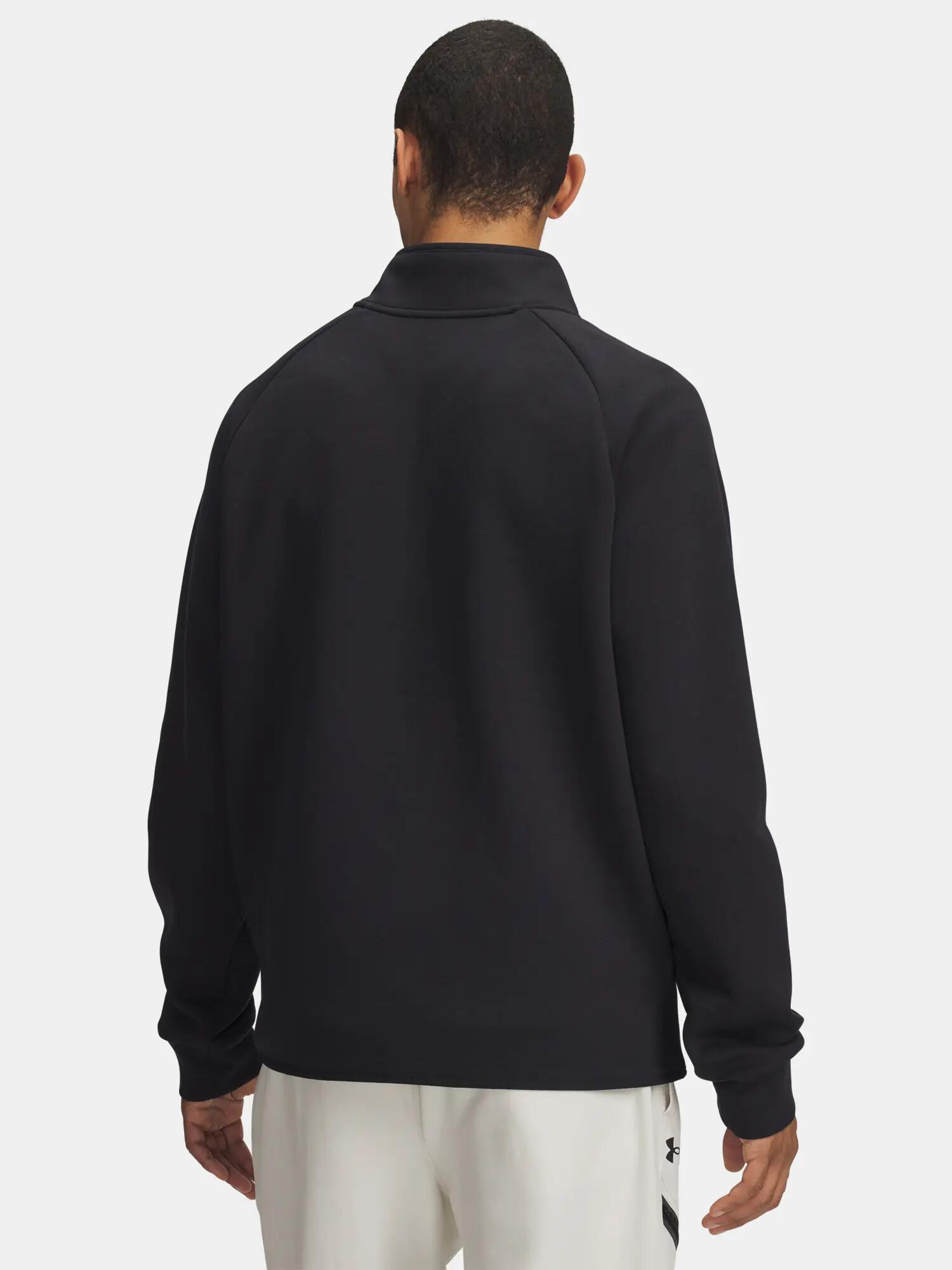 Férfi pulóver Under Armour UA Unstoppable Flc Half Zip-BLK 2/3