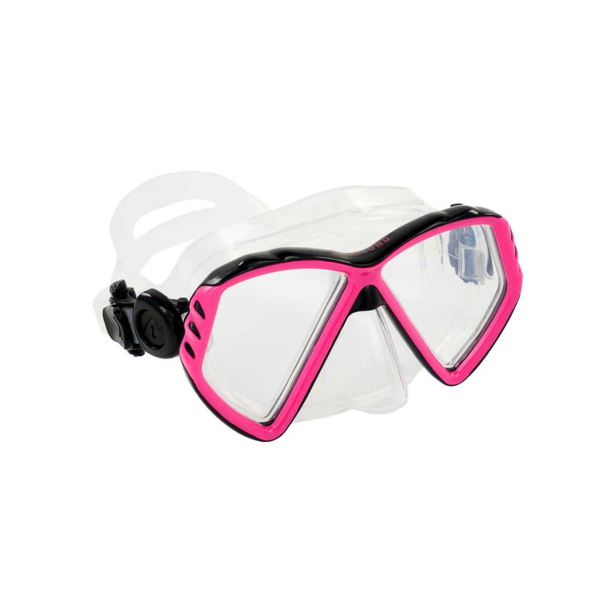 Maska do snorkelingu Aqua Lung CUB różowa