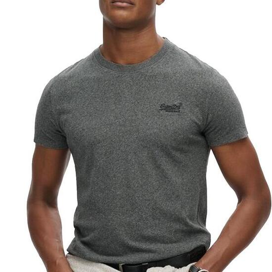 T-shirt Gris Chiné Homme Superdry Vintage LogoR6T