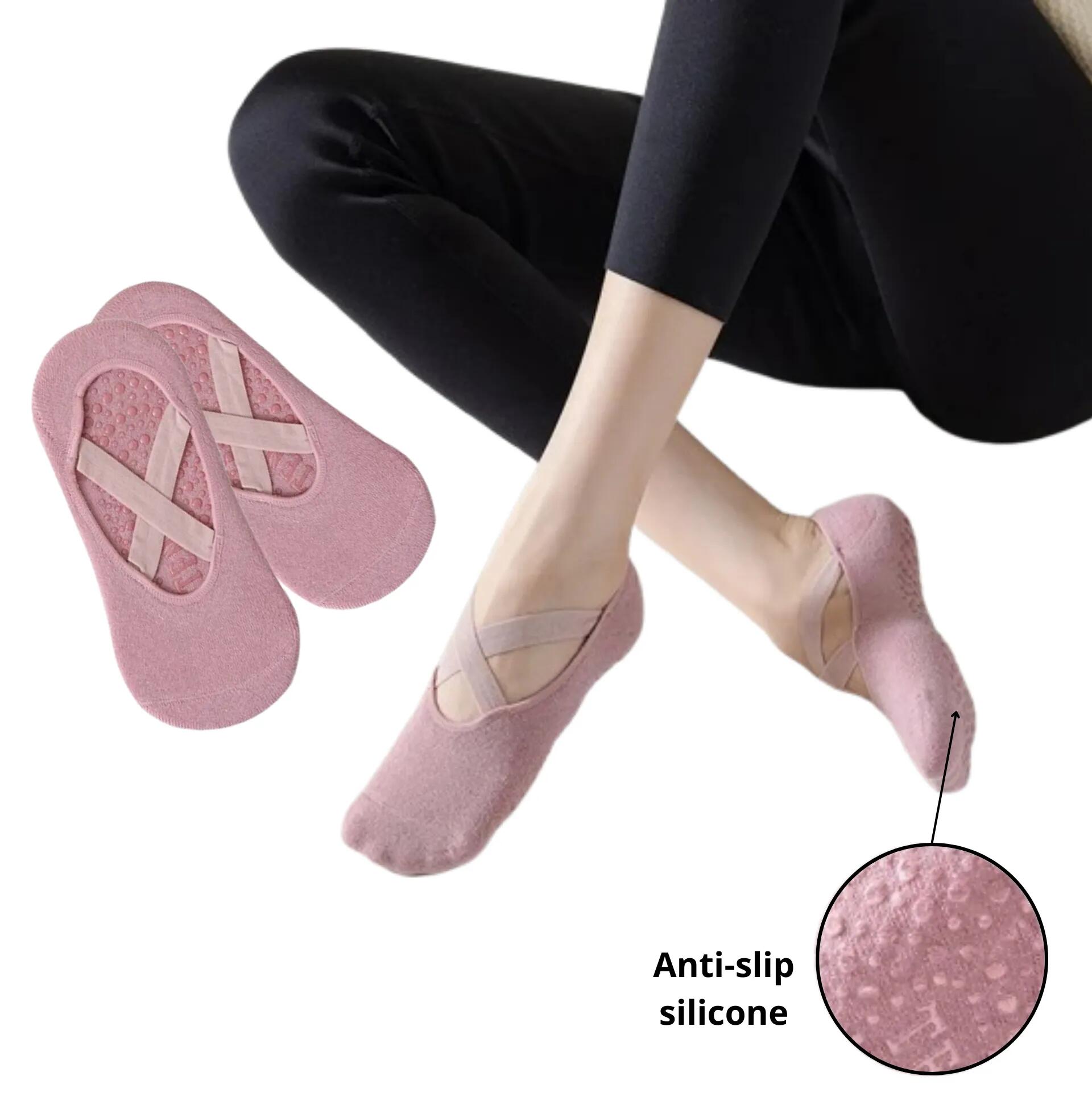 Kit complet Pilates fitness avec anneau, bandes, disques, balle et chaussettes 7/7