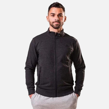 Bluza cu fermoar PEAK Crew Gri inchis
