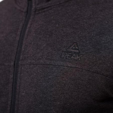 Bluza cu fermoar PEAK Crew Gri inchis