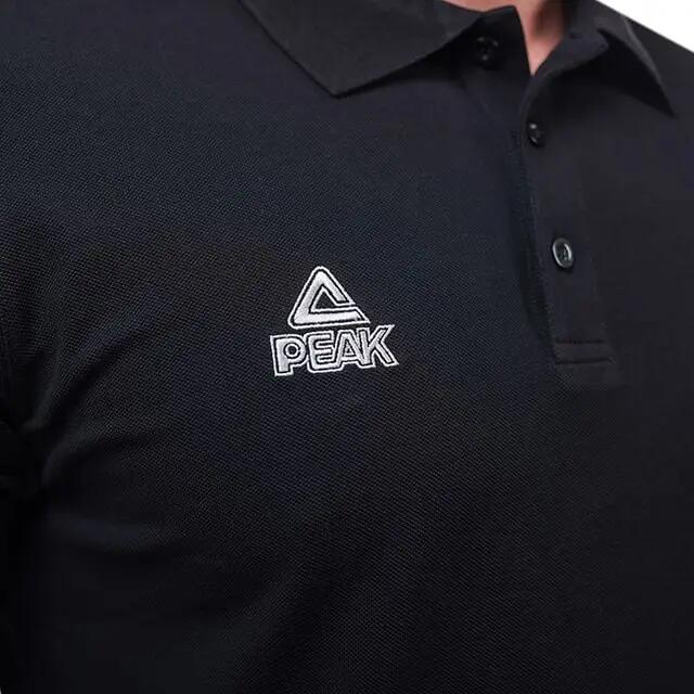Tricou polo PEAK Crew Negru 4/4