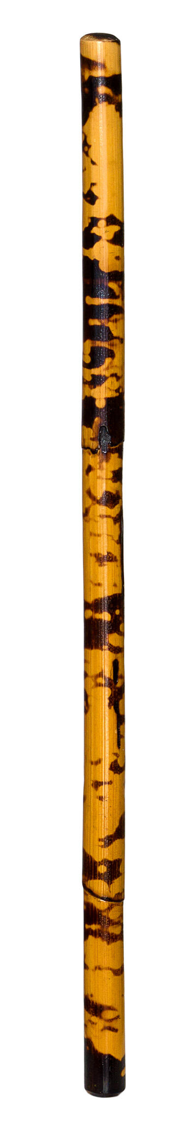 Par de bastões para caminhada de kali de vime de madeira decorados ø23-26m 700mm 2/2