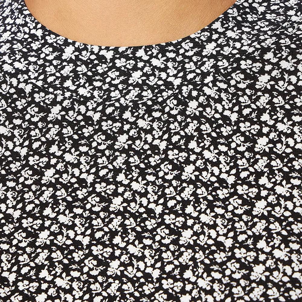 Robe Noir à fleurs Femme Superdry Studios 3/3