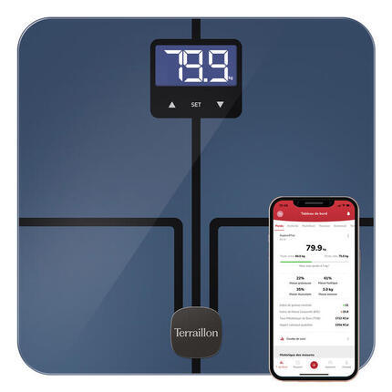 Pèse-personne connecté Wifi ,analyse des masses, Fréquence - Master Coach Ultra