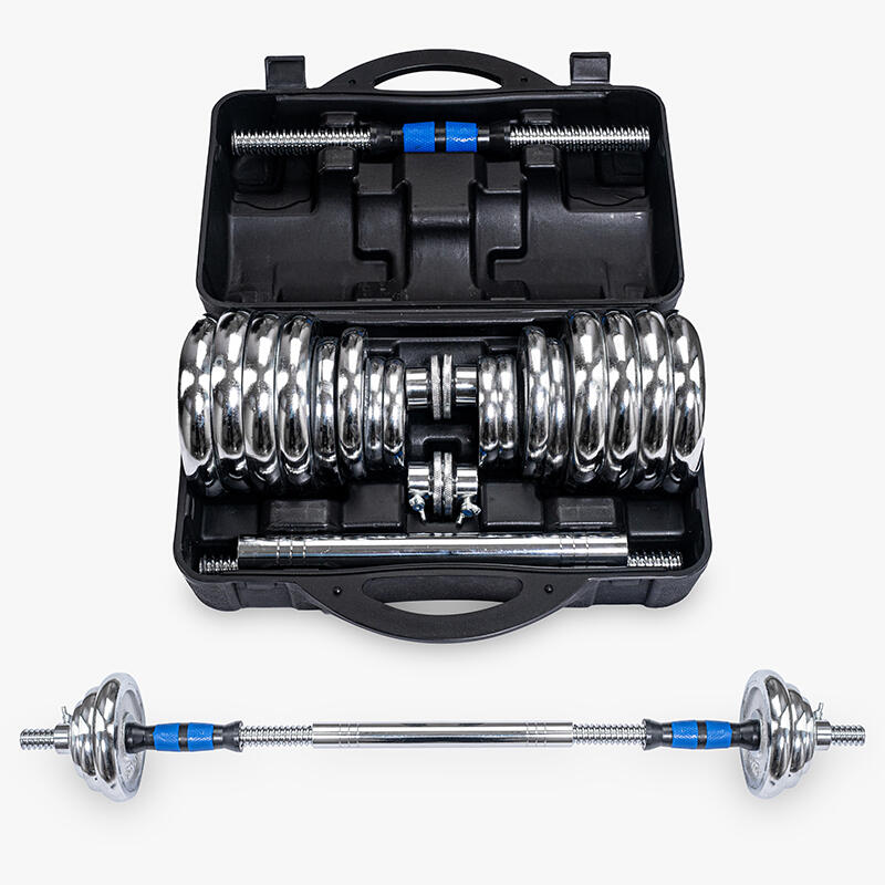 Set d'haltères et de poids - 30 kg 3/7
