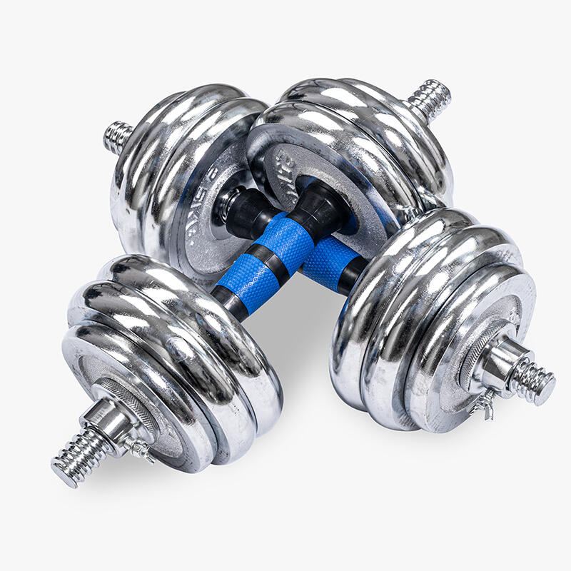 Set d'haltères et de poids - 30 kg 2/7