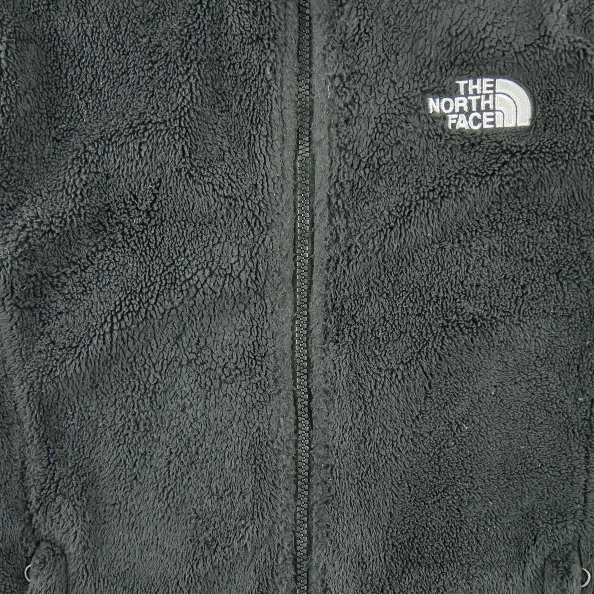 Seconda Mano - Giacca in pile nero TNF Osito da donna - Stato eccellente 4/7