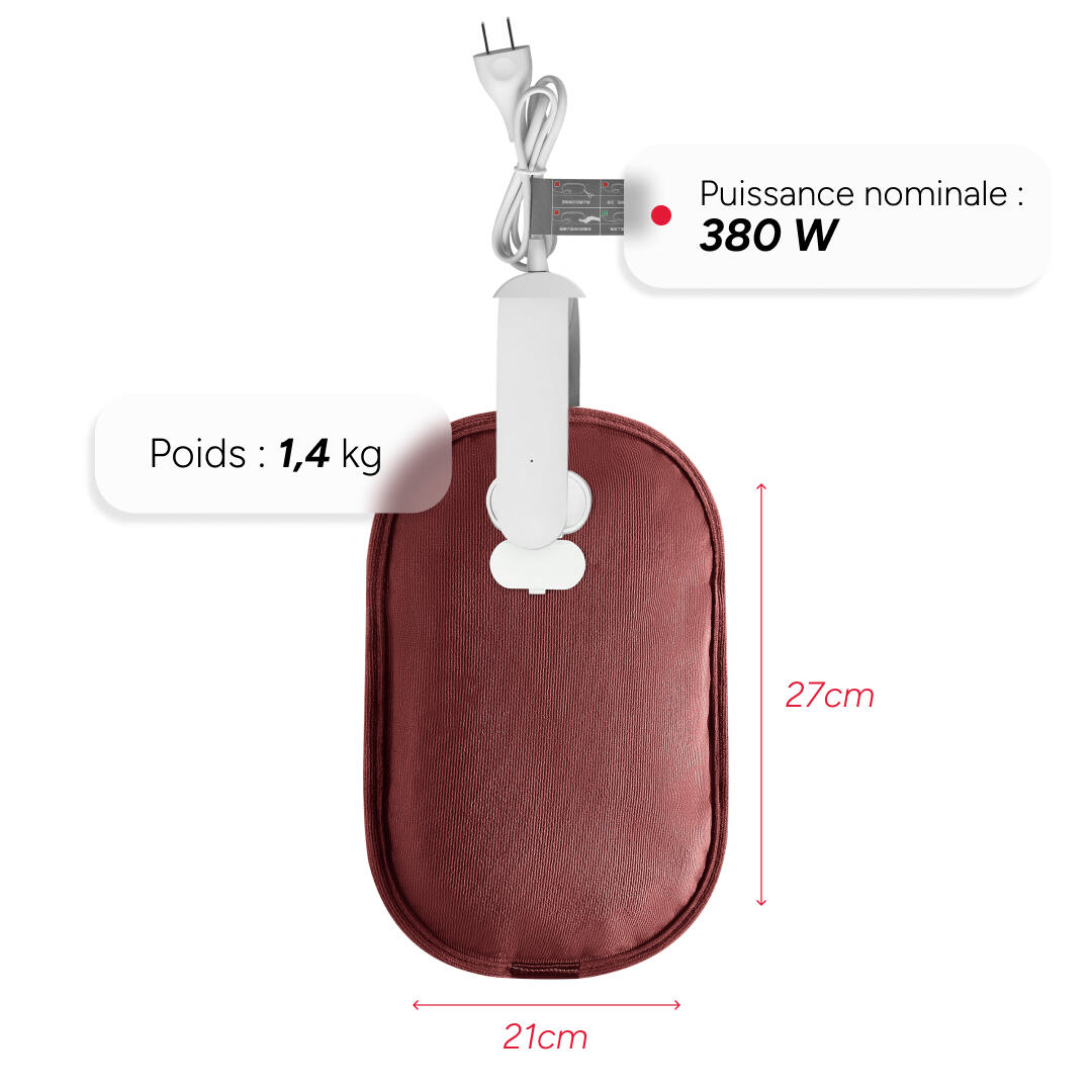 Bouillotte électrique rechargeable 6/7