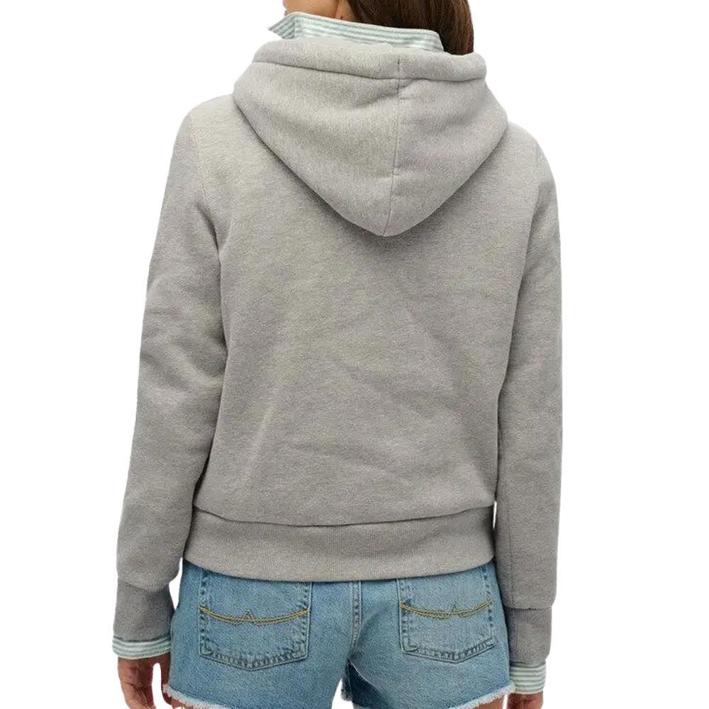 Sweat Gris Femme Superdry Lot 54 Hood 2/2