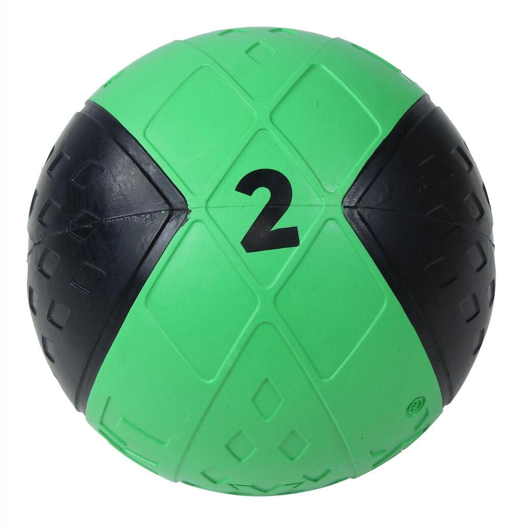 LMX Medicine Ball - Medicine Ball - 2 kg - Black/Green