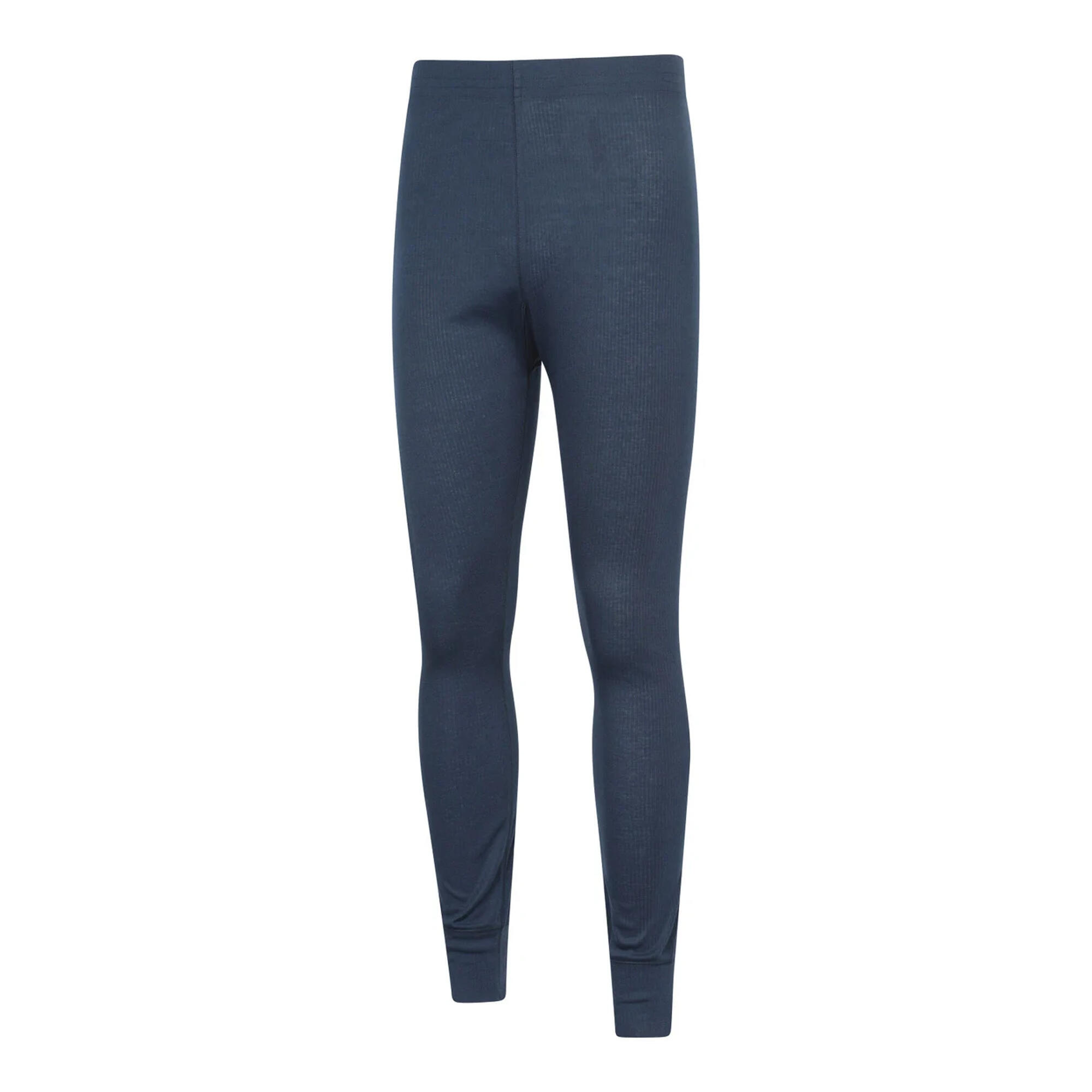 Mens Talus Base Layer Bottoms (Pack of 2) (Navy) 3/4